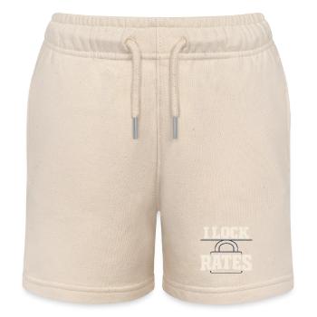 Mortgage Brokers, Loan Officers, - Kids Organic Sweat Shorts by Stanley/Stella - soft Ecru - Front