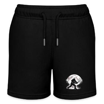 Bigfoot Tennisspieler - Kinder Organic Joggingshorts Mini Bolter von Stanley/Stella - Schwarz - Vorne