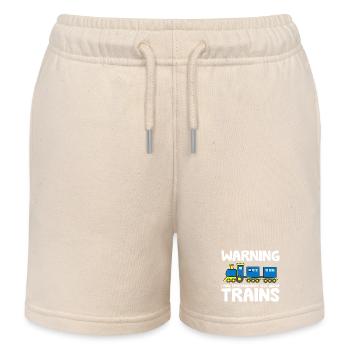 Spontaner Zug Talk Abschlag - Kinder Organic Joggingshorts Mini Bolter von Stanley/Stella - Natur - Vorne