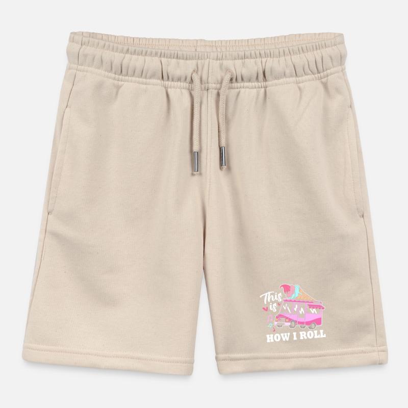 Eisdiele Eiswagen Eis Eiscreme Kinder Organic Joggingshorts Mini Bolter von Stanley/Stella