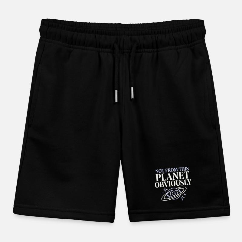 Extra-Céleste Extra-Extraterrestre Glam Pas de celui-ci Short de jogging enfant bio Stanley/Stella