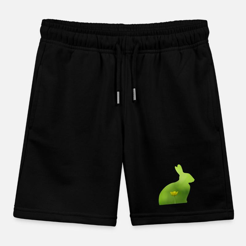 Hare Kids Organic Sweat Shorts by Stanley/Stella