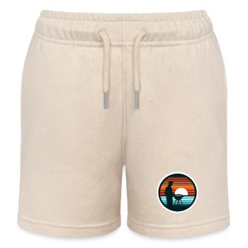 Grillen - Kinder Organic Joggingshorts Mini Bolter von Stanley/Stella - Natur - Vorne