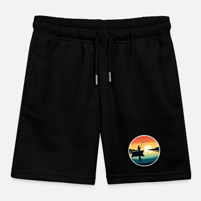 Angler Retro Kinder Organic Joggingshorts Mini Bolter von Stanley/Stella