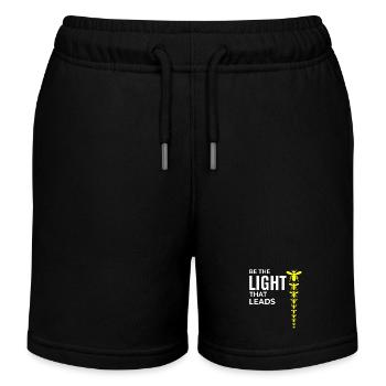 Lucioles Firefly Lightning Bug Insect Collector - Short de jogging enfant bio Stanley/Stella - noir - Devant