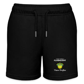 Lucioles Firefly Lightning Bug Insect Collector - Short de jogging enfant bio Stanley/Stella - noir - Devant
