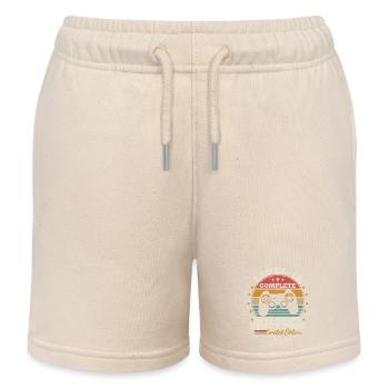 Level 18 freigeschaltet - Kinder Organic Joggingshorts Mini Bolter von Stanley/Stella - Natur - Vorne