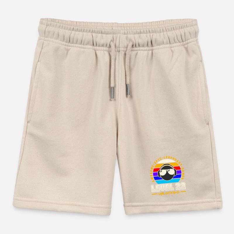 Level 22 Short de jogging enfant bio Stanley/Stella