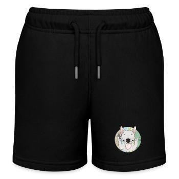 BRUTE - Short de jogging enfant bio Stanley/Stella - noir - Devant