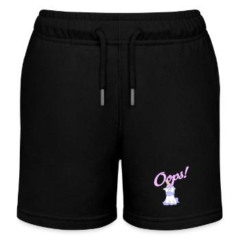 Hoppla, ein Einhorn! - Kinder Organic Joggingshorts Mini Bolter von Stanley/Stella - Schwarz - Vorne