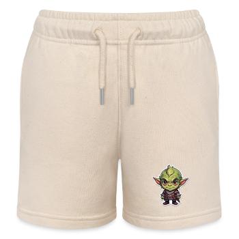 Dungeons Brücken Troll - Kinder Organic Joggingshorts Mini Bolter von Stanley/Stella - Natur - Vorne
