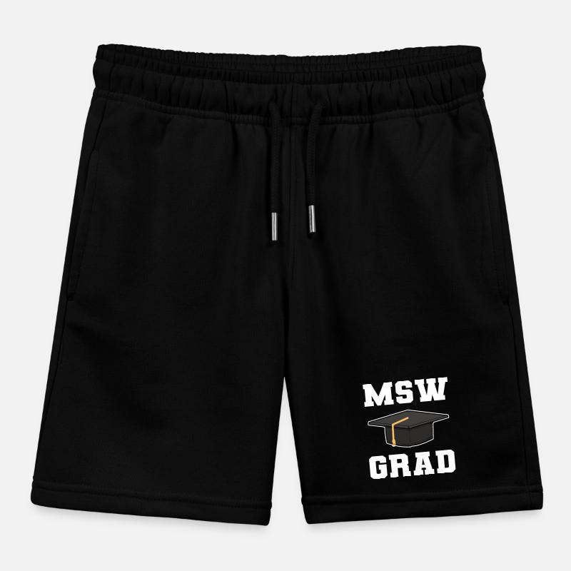 Master Studium Abschlussfeier Kinder Organic Joggingshorts Mini Bolter von Stanley/Stella
