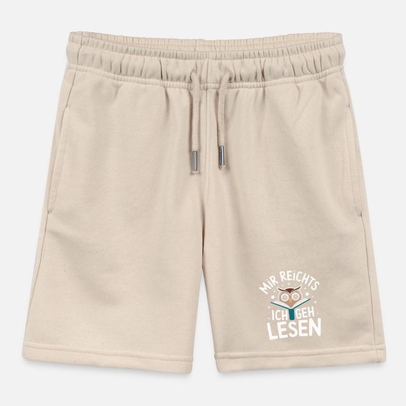 Nachteule Eule Eulen Vogel Kinder Organic Joggingshorts Mini Bolter von Stanley/Stella