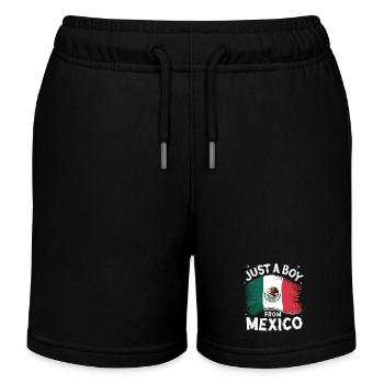 Mexique Mexique Mexicain Espagnol - Short de jogging enfant bio Stanley/Stella - noir - Devant