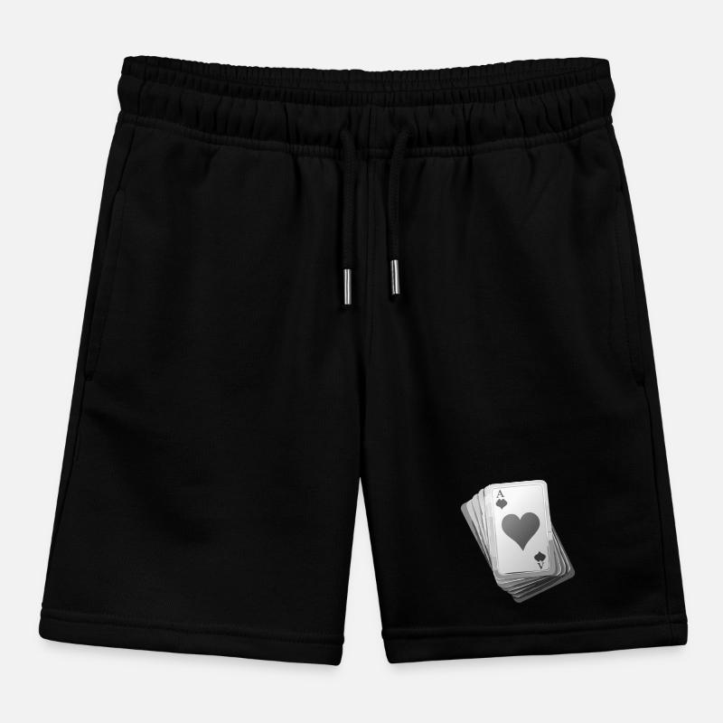 Cards black/white Kinder Organic Joggingshorts Mini Bolter von Stanley/Stella