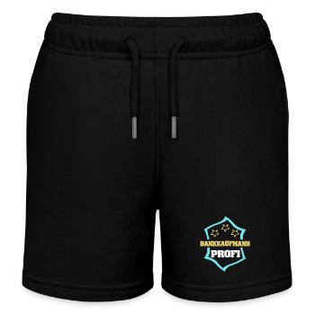 Bankkaufmann als Beruf - Kinder Organic Joggingshorts Mini Bolter von Stanley/Stella - Schwarz - Vorne