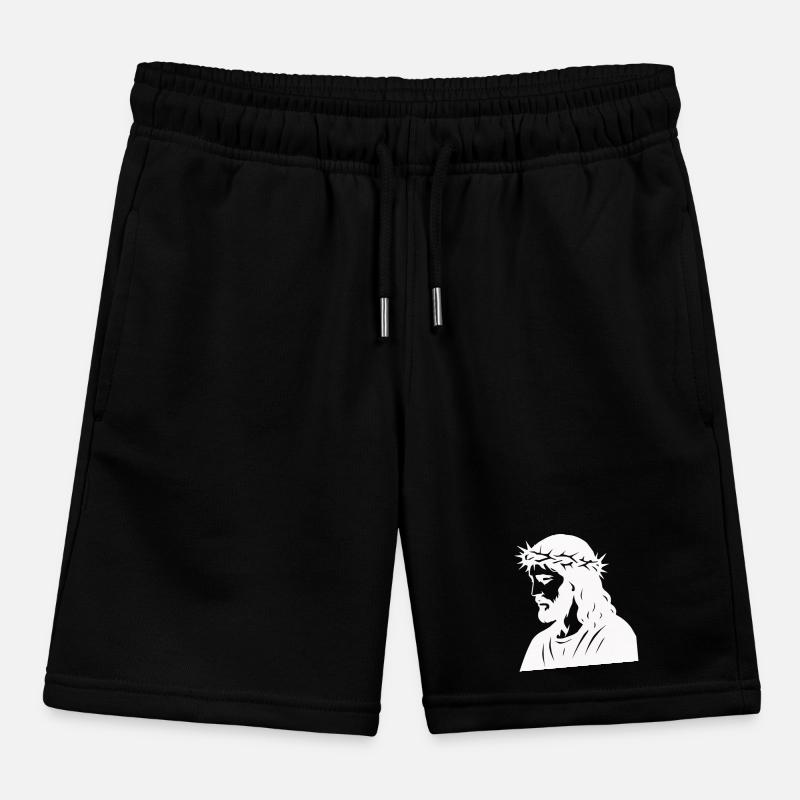 jesus Kinder Organic Joggingshorts Mini Bolter von Stanley/Stella