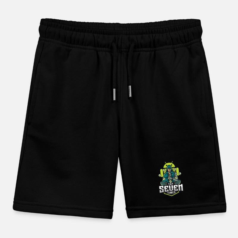 Android-Entwicklermodus Kinder Organic Joggingshorts Mini Bolter von Stanley/Stella