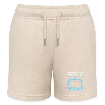 Locksmith Installer Assembly - Kids Organic Sweat Shorts by Stanley/Stella - soft Ecru - Front