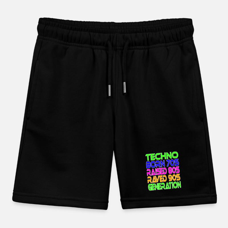 Techno Generation Kids Organic Sweat Shorts by Stanley/Stella