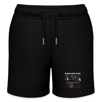 Harzer Hexenstieg Wandergruppen - 5 Etappe - Kinder Organic Joggingshorts Mini Bolter von Stanley/Stella - Schwarz - Vorne