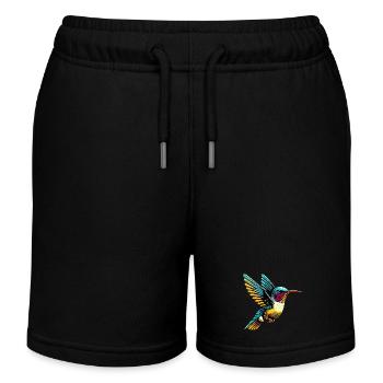 Colibri - Short de jogging enfant bio Stanley/Stella - noir - Devant
