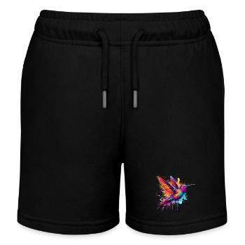 Colibri - Short de jogging enfant bio Stanley/Stella - noir - Devant
