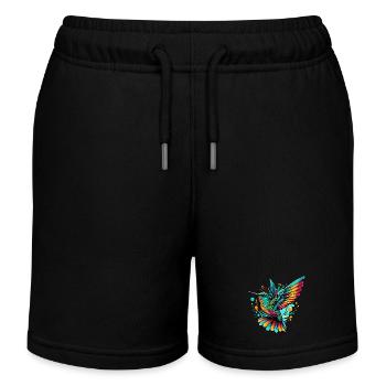 Colibri - Short de jogging enfant bio Stanley/Stella - noir - Devant