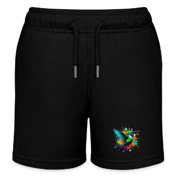 Colibri - Short de jogging enfant bio Stanley/Stella - noir - Devant