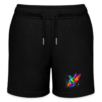 Colibri - Short de jogging enfant bio Stanley/Stella - noir - Devant