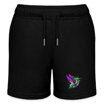 Colibri - Short de jogging enfant bio Stanley/Stella - noir - Devant