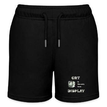 Tube Truth - Kids Organic Sweat Shorts by Stanley/Stella - black - Front