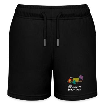 Pyjama coq, pyjama, chemise de nuit, cadeau poulet - Short de jogging enfant bio Stanley/Stella - noir - Devant