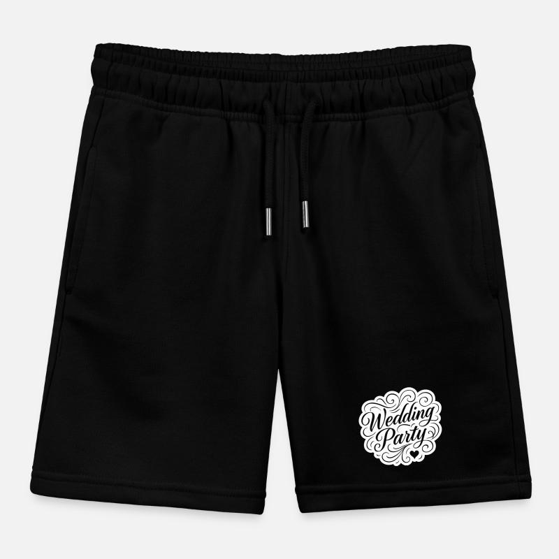 Wedding Party Wedding Party Kids Organic Sweat Shorts by Stanley/Stella