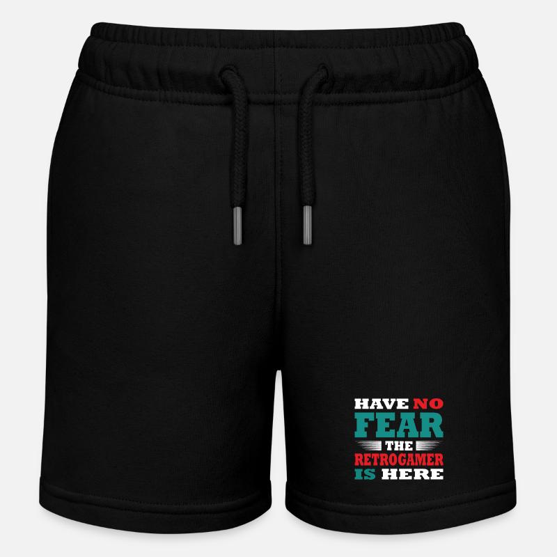 N’ayez crainte, le Retrogamer est là Tenue - Short de jogging enfant bio Stanley/Stella - noir