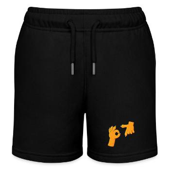Drôle Six Sept Mème Gen Alpha Argot 67 Chat - Short de jogging enfant bio Stanley/Stella - noir - Devant