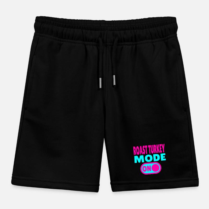 Roast Turkey Mode ON Kinder Organic Joggingshorts Mini Bolter von Stanley/Stella