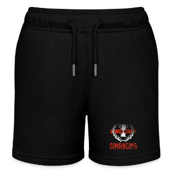 Emblème du trophée Sim Racing - Short de jogging enfant bio Stanley/Stella - noir - Devant