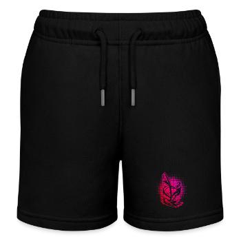 Direct Windsurfing Statement - Kids Organic Sweat Shorts by Stanley/Stella - black - Front