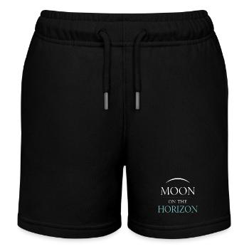Nachtbootfahren Mit - Kinder Organic Joggingshorts Mini Bolter von Stanley/Stella - Schwarz - Vorne