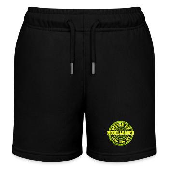 Geschenk für Modellbauer - Kinder Organic Joggingshorts Mini Bolter von Stanley/Stella - Schwarz - Vorne