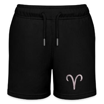 Ram - Kids Organic Sweat Shorts by Stanley/Stella - black - Front