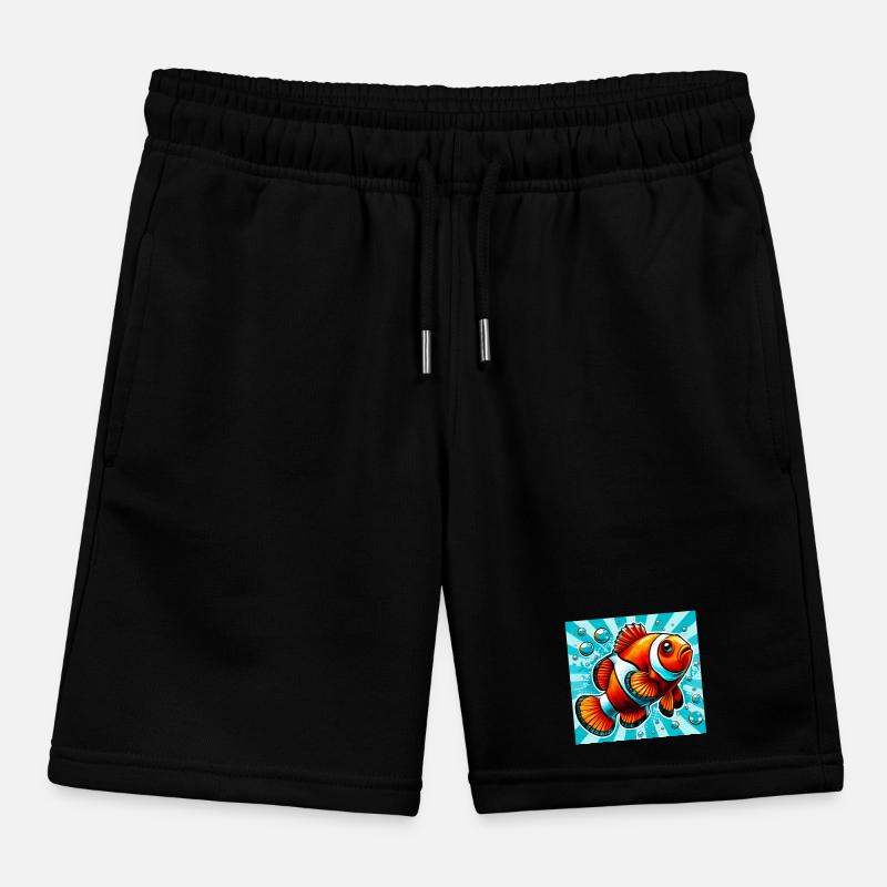 Clownfisch Kinder Organic Joggingshorts Mini Bolter von Stanley/Stella