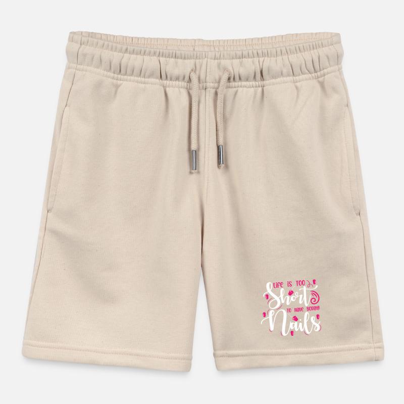 Nageldesigner Nageldesignerin Kosmetik Nagelstudio Kinder Organic Joggingshorts Mini Bolter von Stanley/Stella
