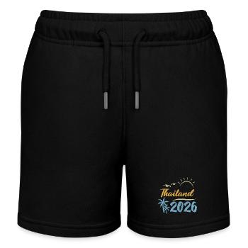 Thaïlande 2026 - Short de jogging enfant bio Stanley/Stella - noir - Devant