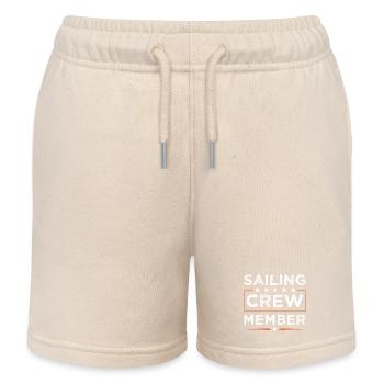 Sailing Crew - Kinder Organic Joggingshorts Mini Bolter von Stanley/Stella - Natur - Vorne