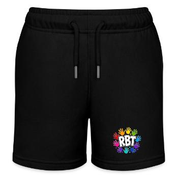 Registered Behavioral Engineer (RBT) - Kids Organic Sweat Shorts by Stanley/Stella - black - Front