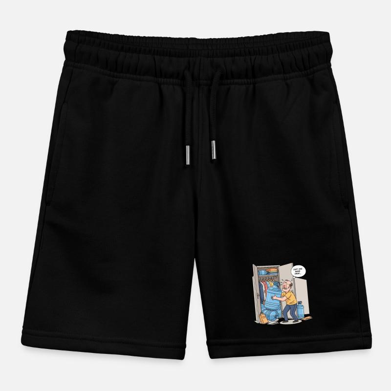 Just another drop... Kids Organic Sweat Shorts by Stanley/Stella