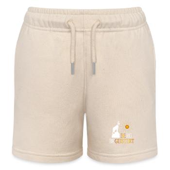 Bergbegeistert 1 - Kinder Organic Joggingshorts Mini Bolter von Stanley/Stella - Natur - Vorne