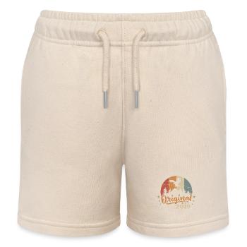 Original Millésime 2019 Millésime 2019 Anniversaire - Short de jogging enfant bio Stanley/Stella - écru doux - Devant